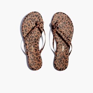 Cheetah print tkees sandals